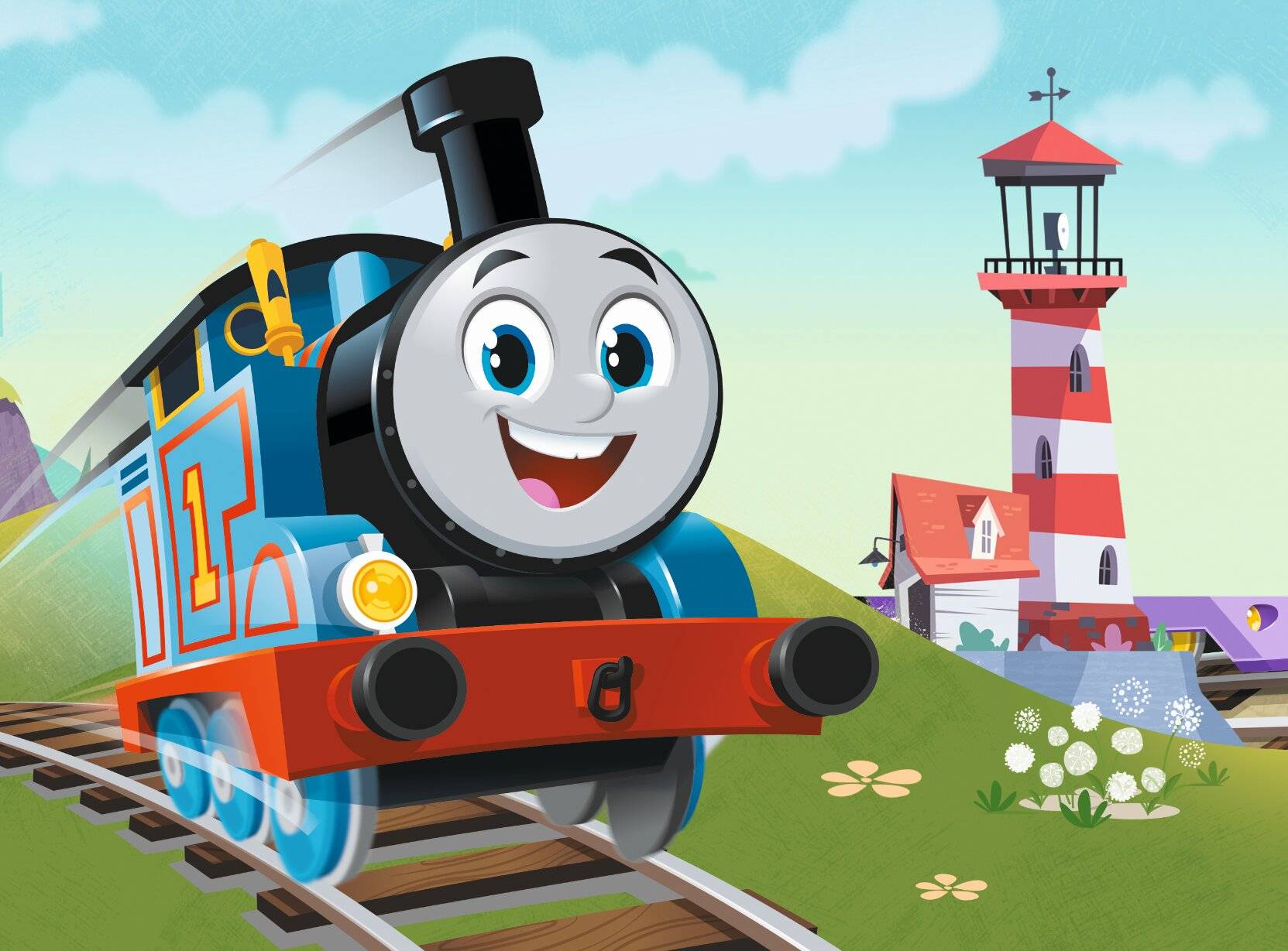 TREFL Display Puzzle Thomas the Tank Engine 20 Teile (24 Stück)