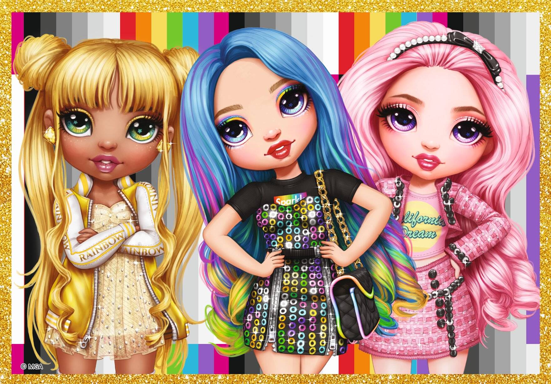 TREFL Puzzle Regenbogen hoch MEGA PACK 10v1