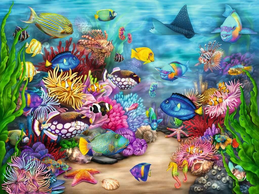RAVENSBURGER Korallenriff Puzzle XL 750 Teile
