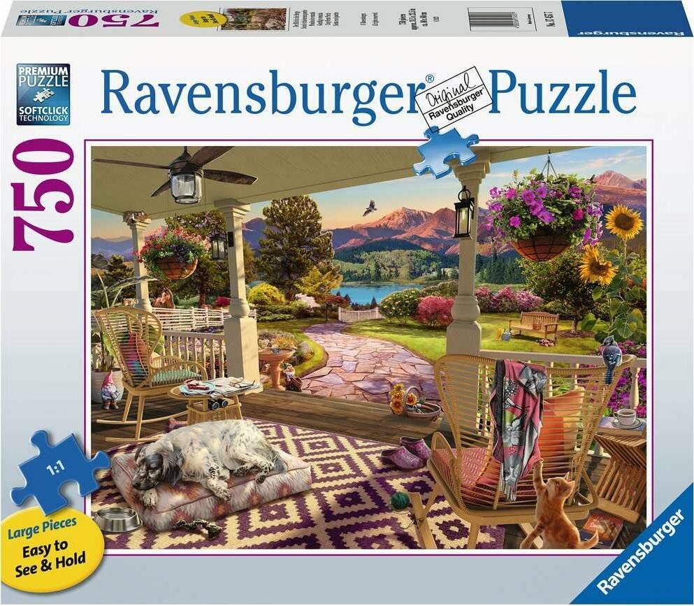 RAVENSBURGER Puzzle Cozy Porch XL 750 Teile