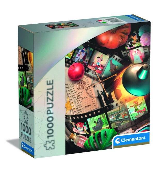 Clementoni 39720 -1000 Teile Puzzle - Disney 100 - Disney Classic