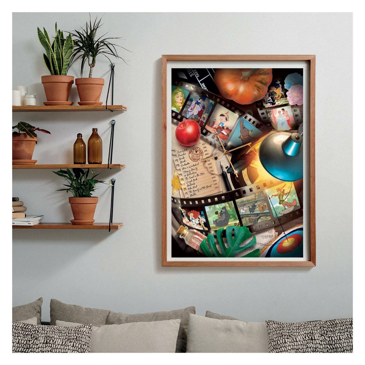 Clementoni 39720 -1000 Teile Puzzle - Disney 100 - Disney Classic