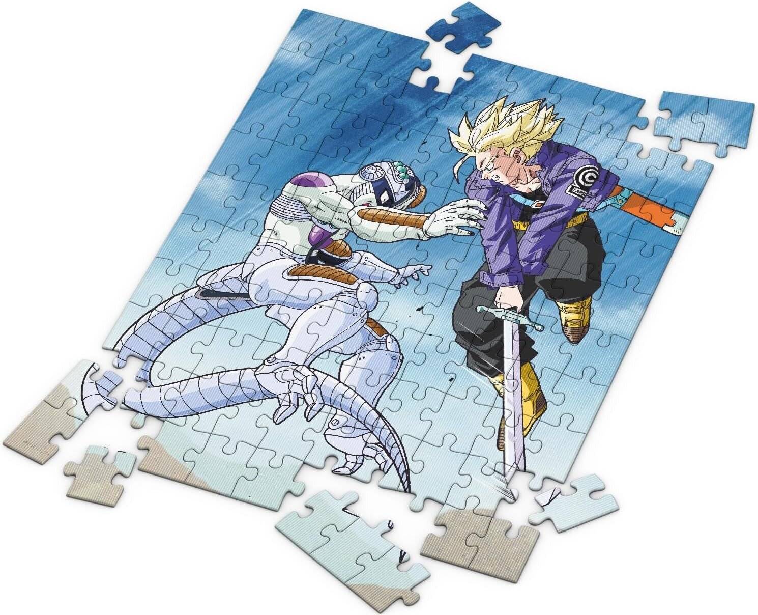 Dragon Ball Z Puzzle mit 3D-Effekt Trunks vs Frieza (100 Teile)