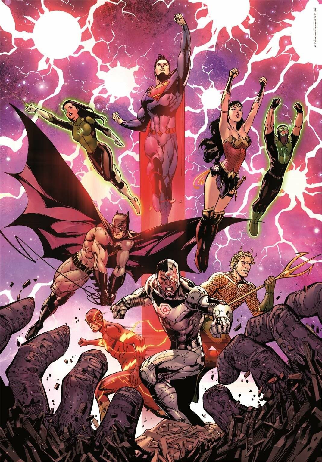 DC Comics-Puzzle 1000Stü ck