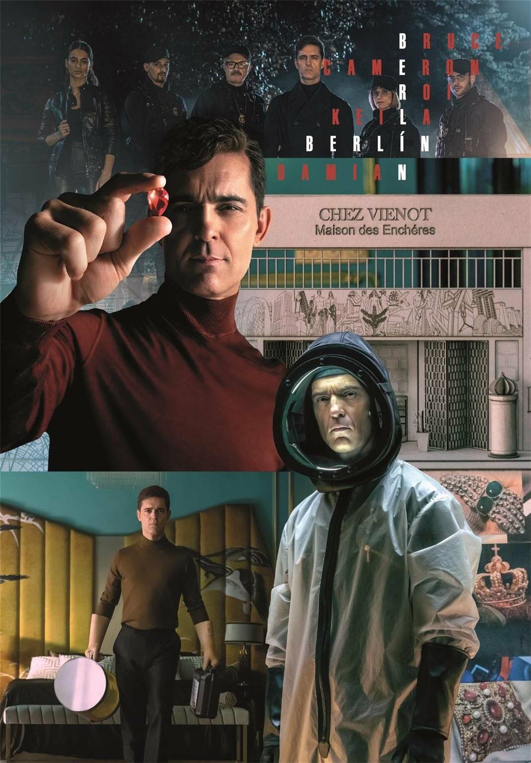 Der Geldraub Berlin Puzzle 1000Stü ck