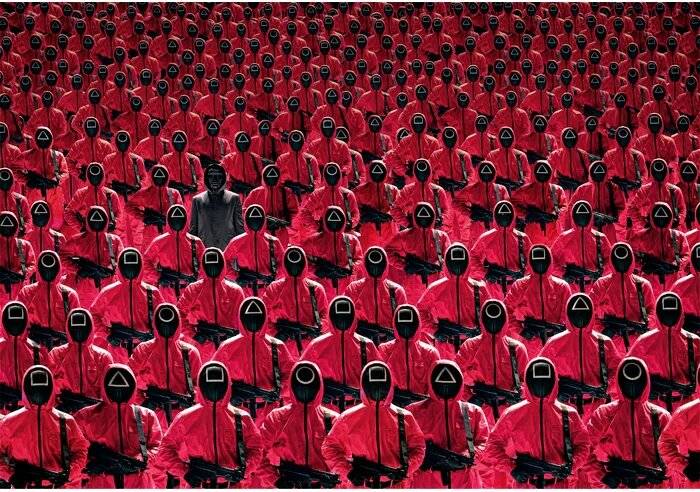 Das Tintenfischspiel Puzzle 1000Stü ck