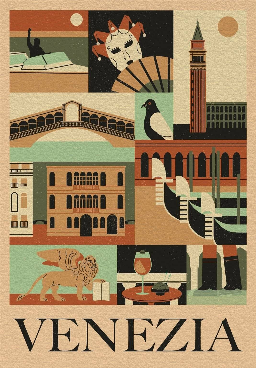 1000 Teile Puzzle - Style in the City: Venedig