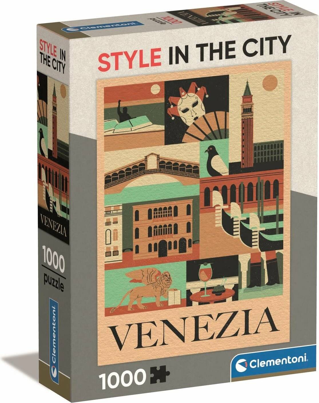 1000 Teile Puzzle - Style in the City: Venedig