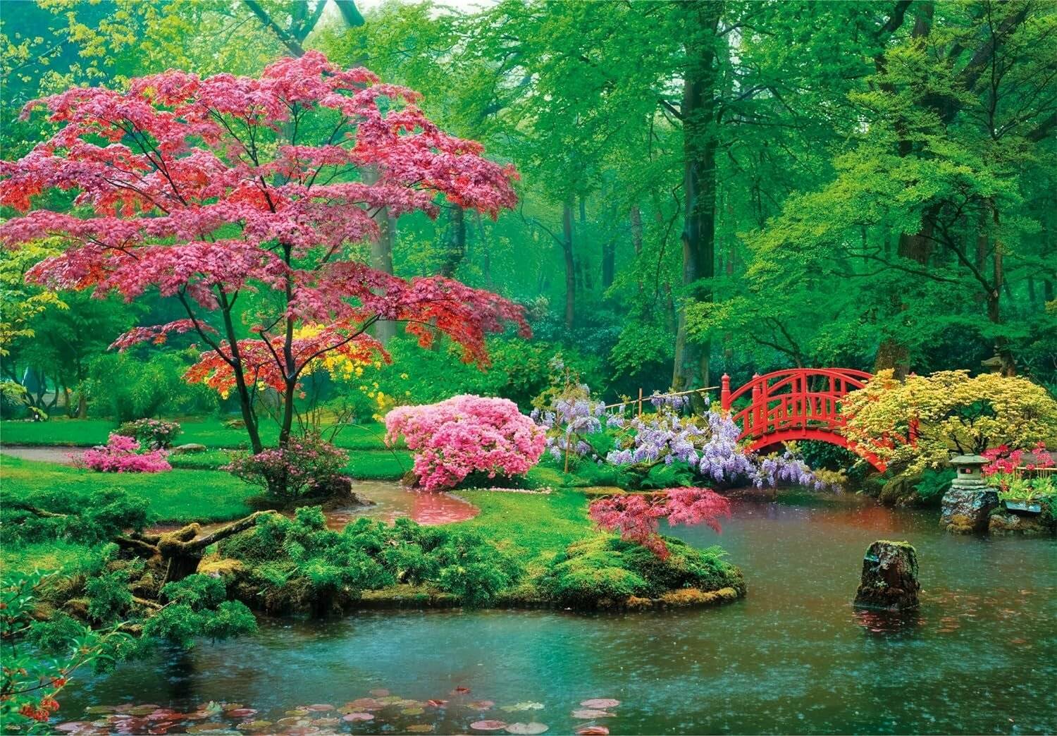 500 Teile Puzzle - Raindrops Lullaby