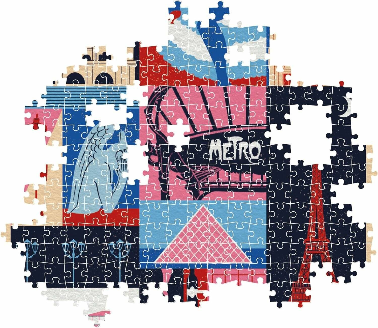 1000 Teile Puzzle - Style in the City: Paris