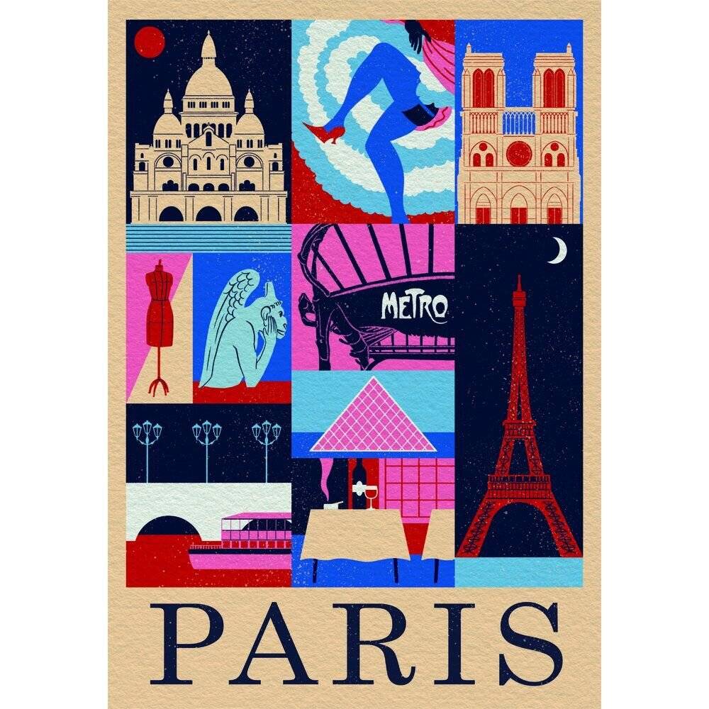 1000 Teile Puzzle - Style in the City: Paris