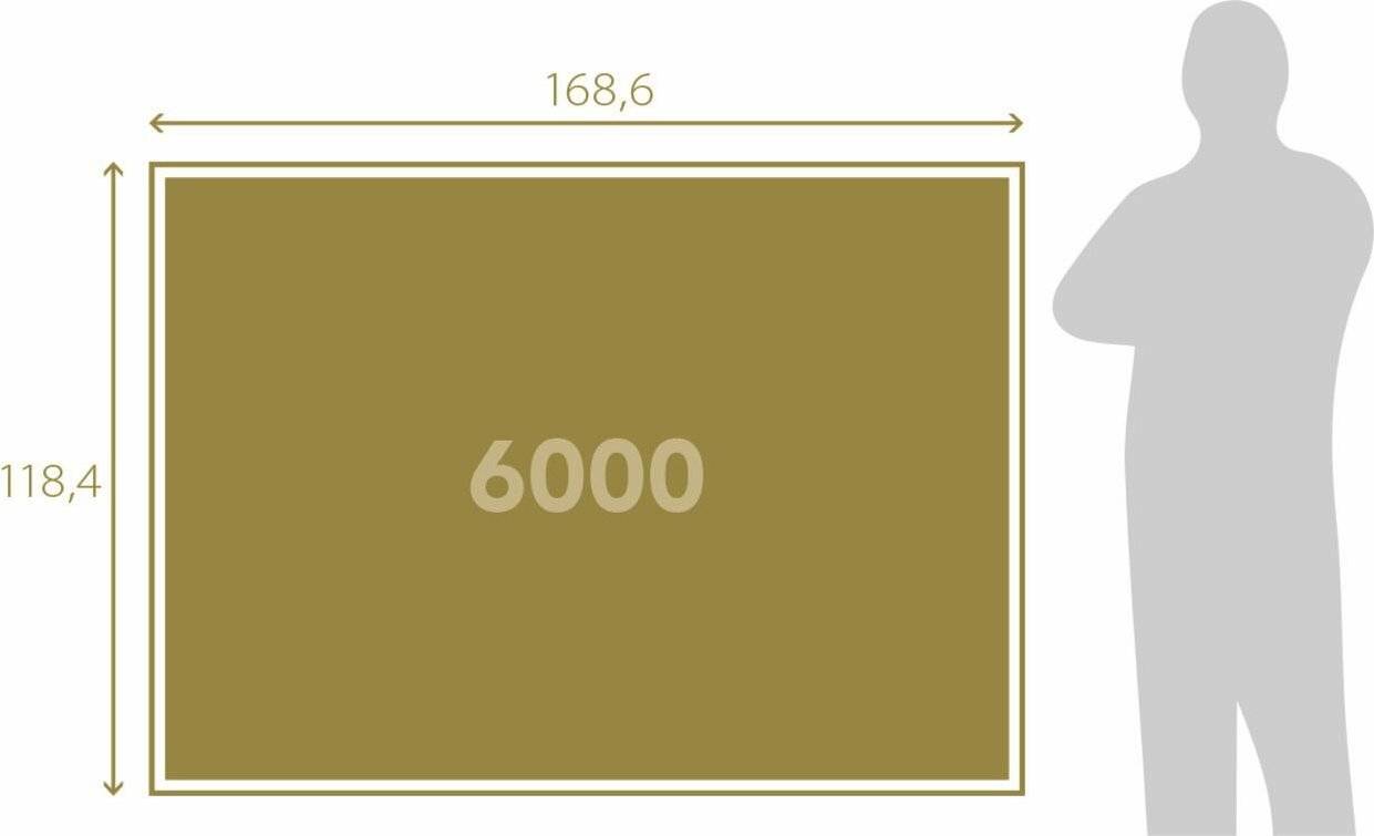 6000 Teile Puzzle - Gartenmuschel