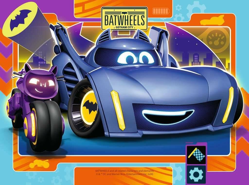 RAVENSBURGER Puzzle Batwheels, 4in1 ( 12, 16, 20, 24 Teile)