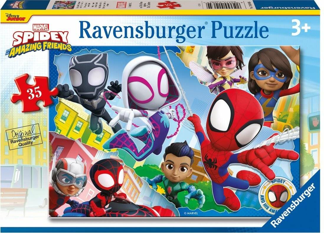RAVENSBURGER Puzzle Spidey und seine erstaunlichen Freunde 35 Teile