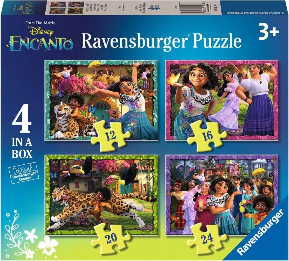 RAVENSBURGER Puzzle Encanto 4in1 ( 12, 16, 20, 24 Teile)