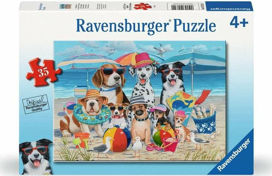 RAVENSBURGER Puzzle Tierfreunde am Strand 35 Teile