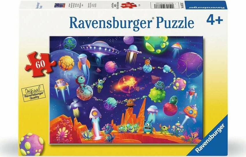 RAVENSBURGER Puzzle Aliens XL 60 Teile