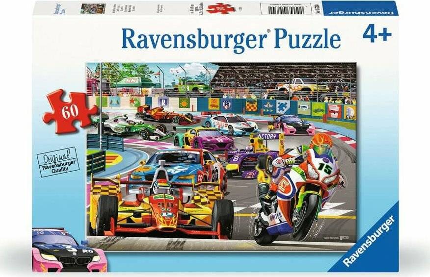 RAVENSBURGER Racing Rallye Puzzle 60 Teile