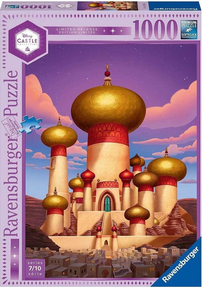 RAVENSBURGER Disney Prinzessinnen Puzzle: Prinzessin Jasmine' s Castle 1000 Teile