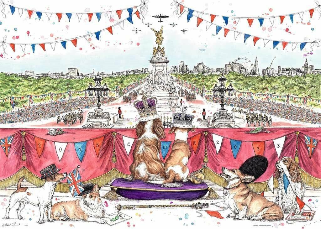 RAVENSBURGER Krö nungspuzzle 1000 Teile