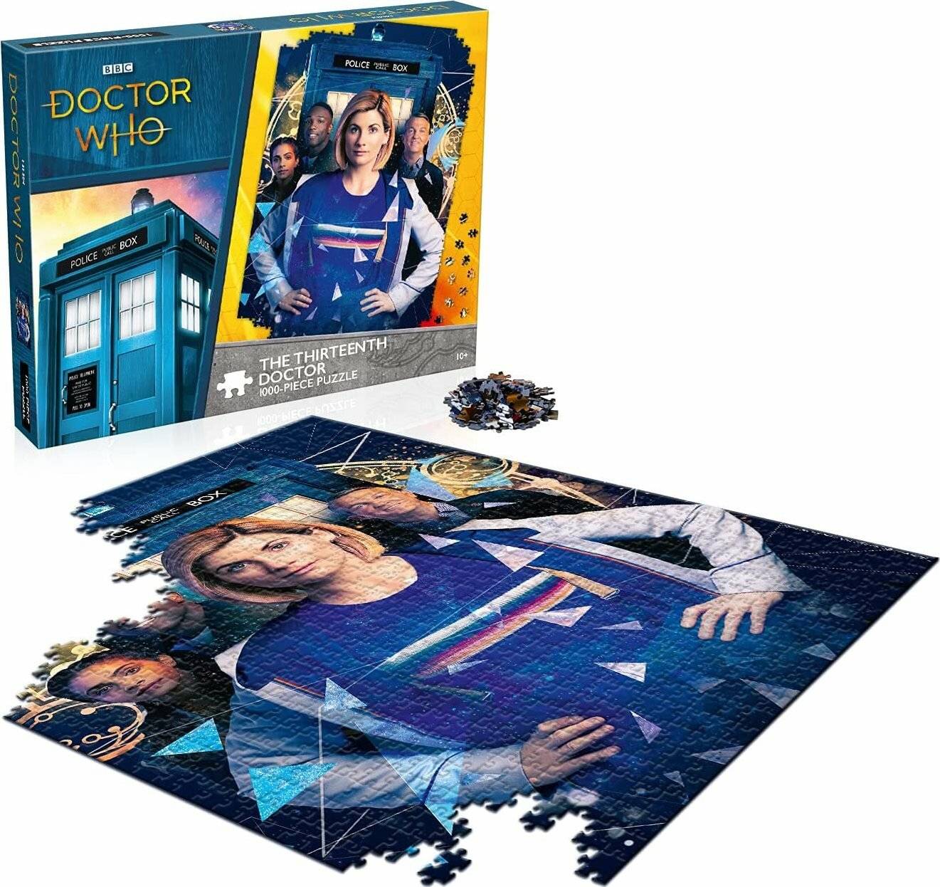 WINNING MOVES Puzzle Doctor Who: Der dreizehnte Doktor - Gegenwart 1000 Teile