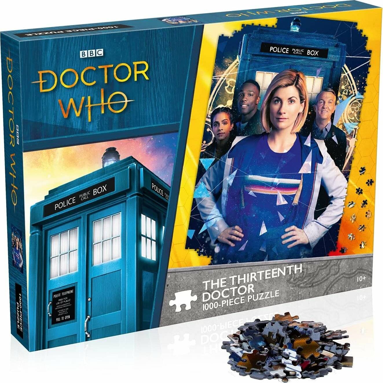 WINNING MOVES Puzzle Doctor Who: Der dreizehnte Doktor - Gegenwart 1000 Teile