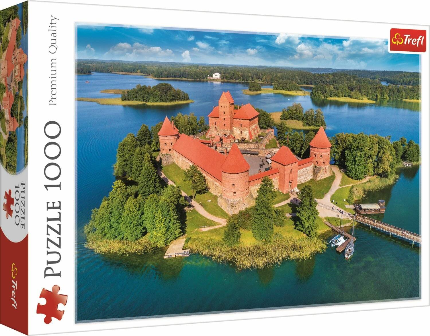 TREFL Puzzle Burg Trakai, Litauen 1000 Teile