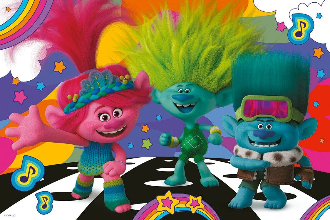TREFL Puzzle Trolls 3: Fun Trolls 100 Teile