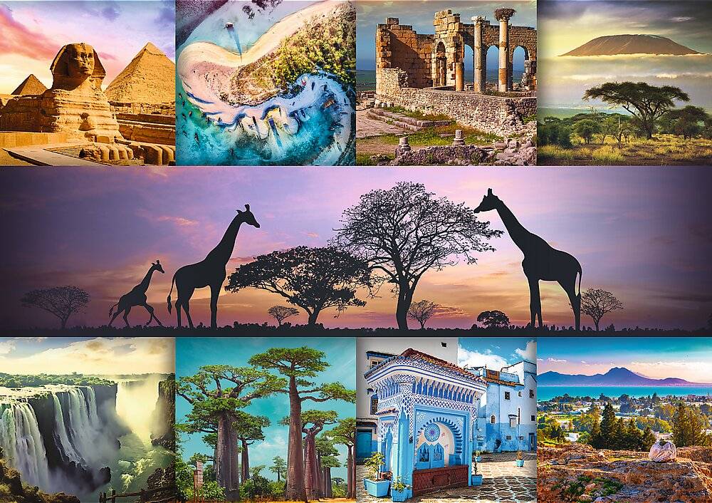 TREFL Puzzle Pie, Afrika 1000 Teile