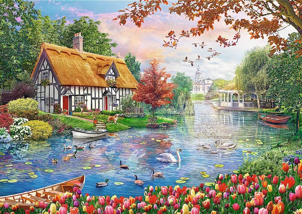 TREFL Puzzle Quiet Sky 500 Teile