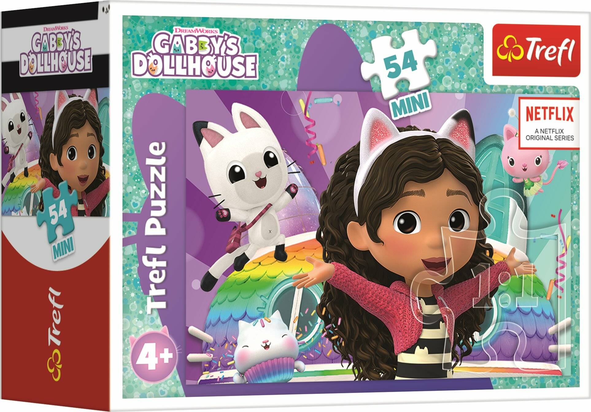 TREFL Display Puzzle Gaby' s Magic House 54 Teile ( 40 Stü ck)