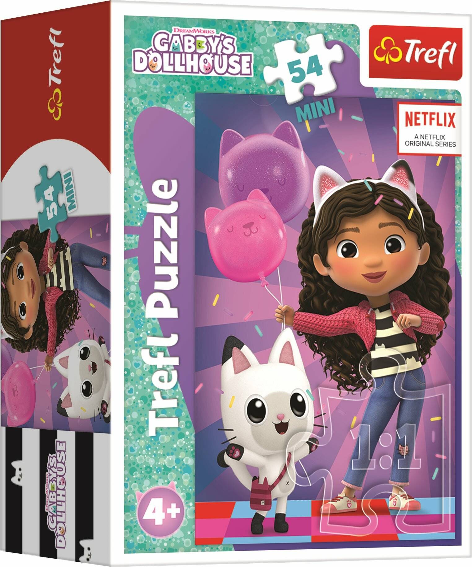 TREFL Display Puzzle Gaby' s Magic House 54 Teile ( 40 Stü ck)