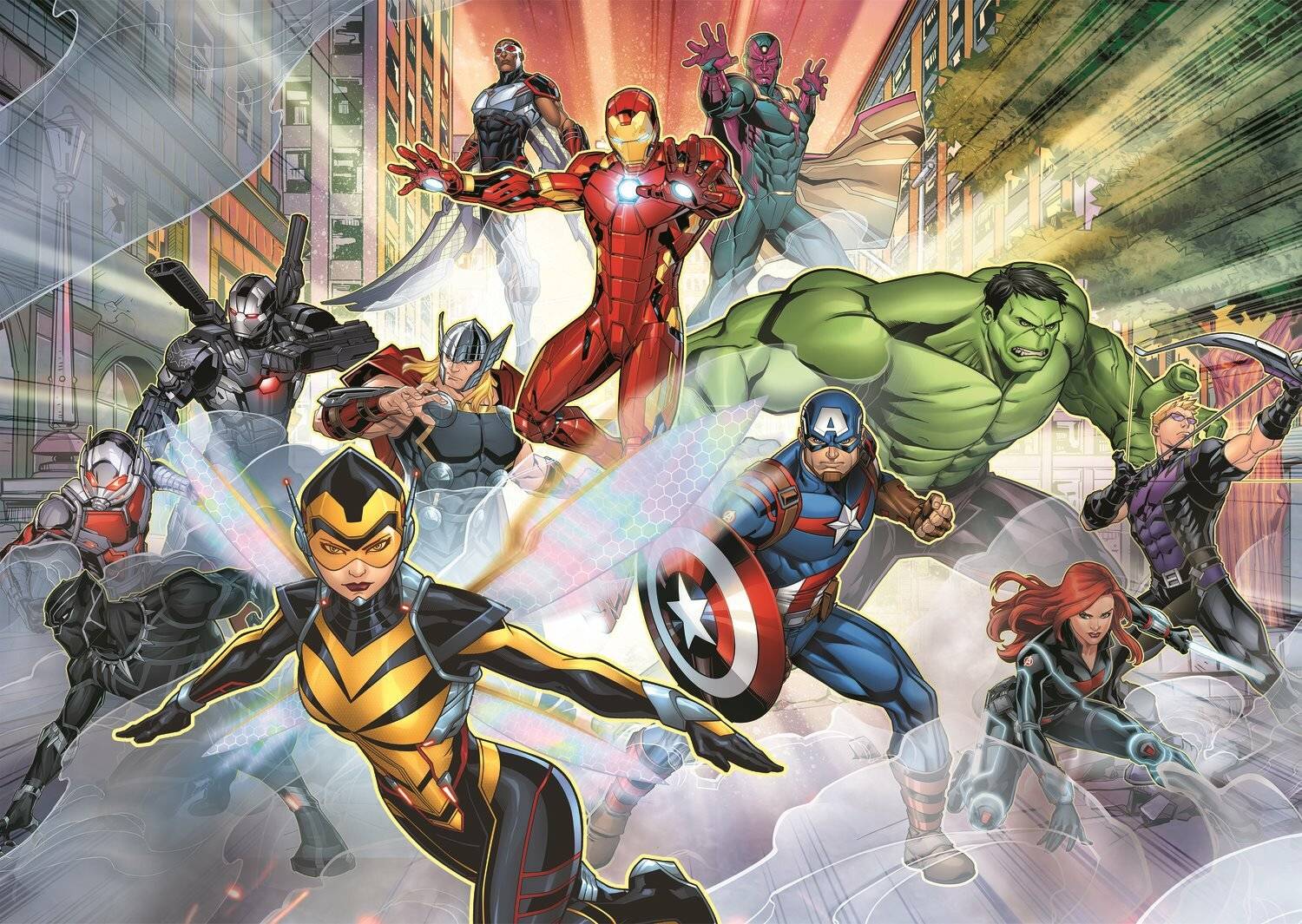 TREFL Puzzle Marvel Avengers: das Team 1000 Teile