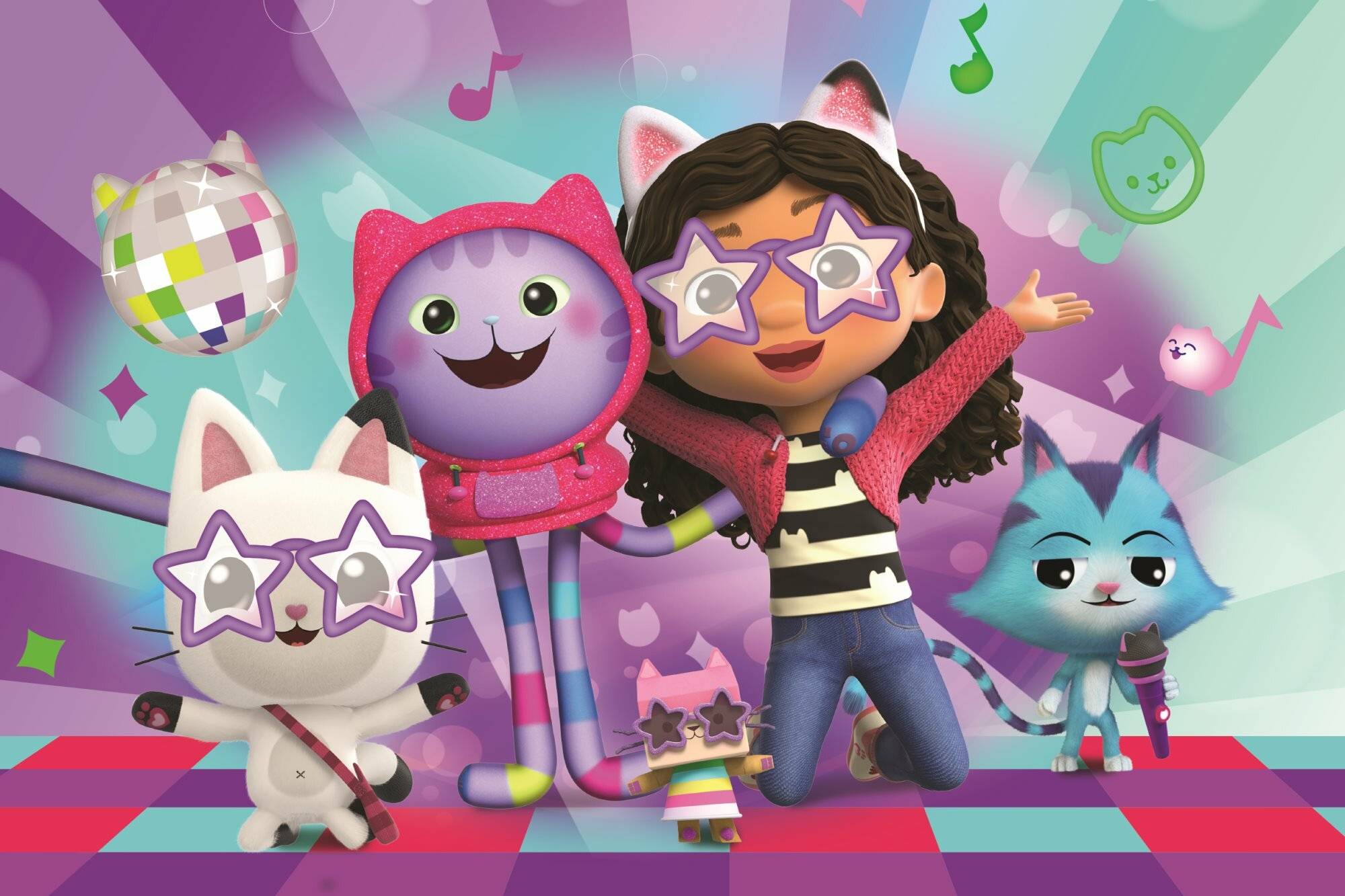 TREFL Gaby' s Magic House Party Puzzle 54 Teile