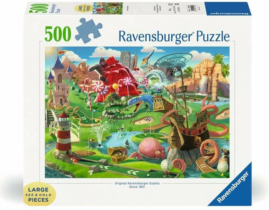 RAVENSBURGER Mini Golf Paradise XXL Puzzle 500 Teile