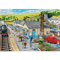 TREFL Puzzle Premium Plus Tea Time: Train Station 1000 Teile TREFL Puzzle Premium Plus Tea Time: Train Station 1000 Teile