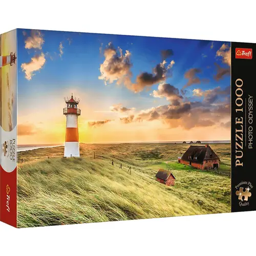 TREFL Puzzle Premium Plus Photo Odyssey: Leuchtturm Ost auf Sylt 1000 Teile TREFL Puzzle Premium Plus Photo Odyssey: Leuchtturm Ost auf Sylt 1000 Teile