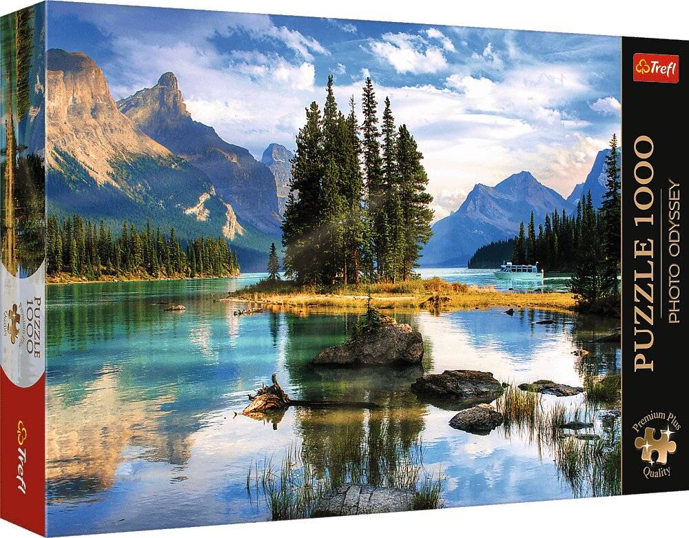 TREFL Puzzle Premium Plus Photo Odyssey: Spirit Island, Kanada 1000 Teile