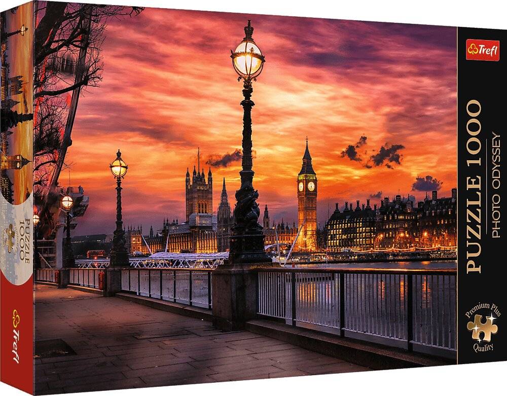 TREFL Puzzle Premium Plus Photo Odyssey: Big Ben, London 1000 Teile