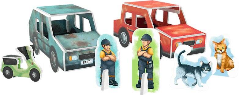 TREFL BRICK TRICK Autoreparatur L 150 Teile