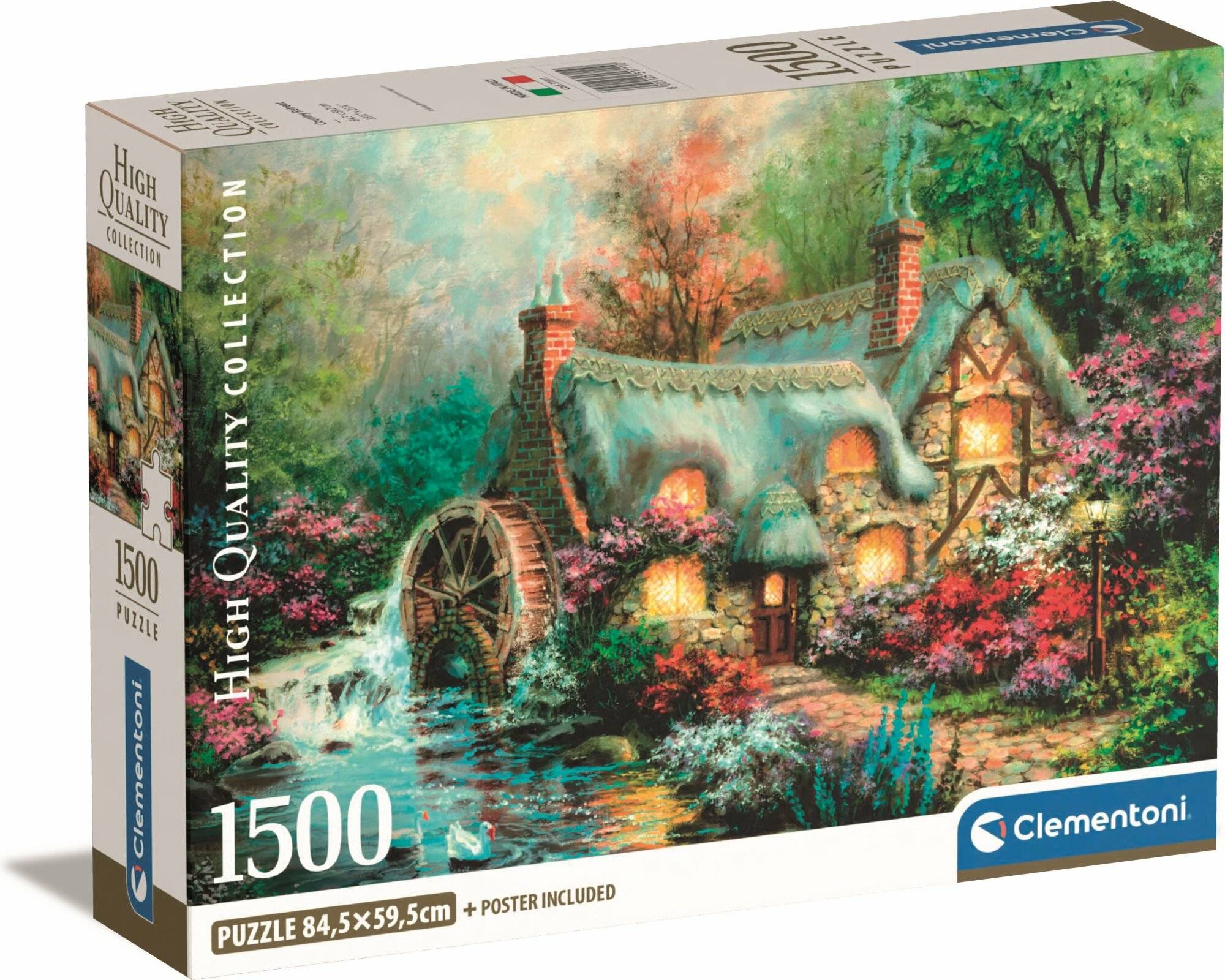 CLEMENTONI Puzzle Attacke auf dem Lande 1500 Teile
