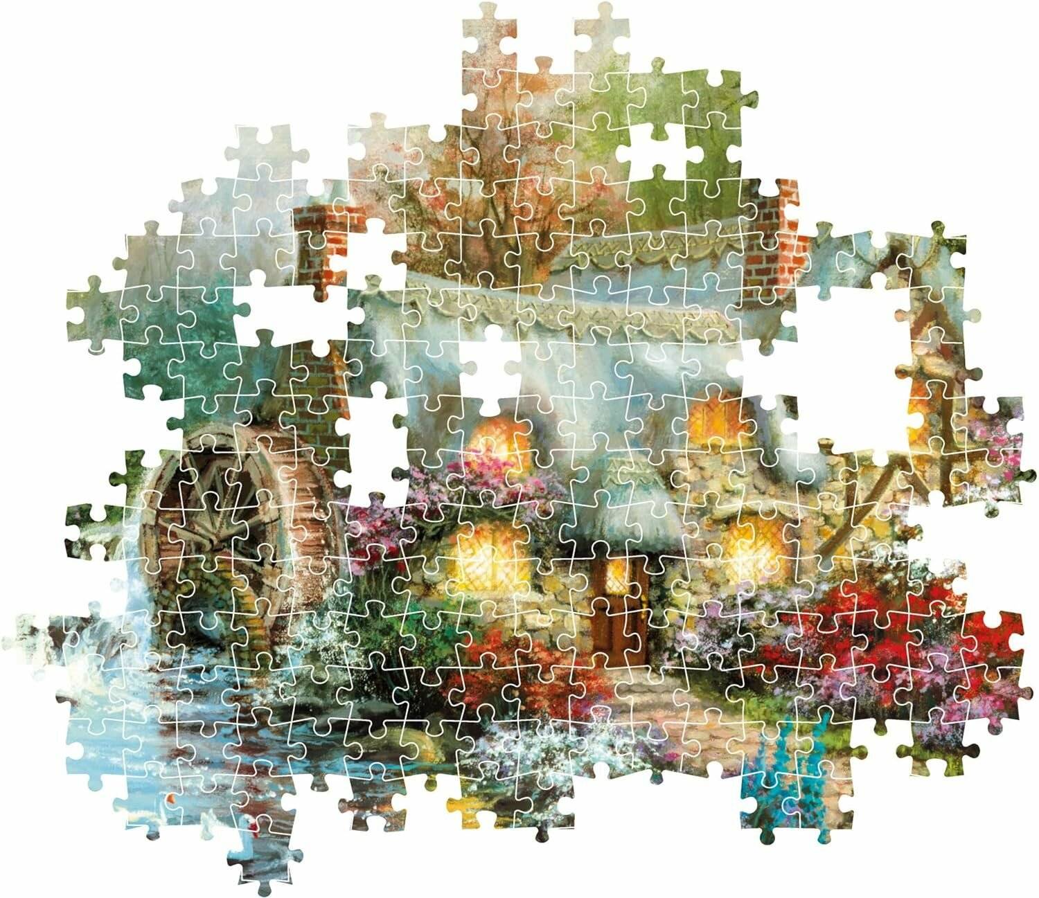 CLEMENTONI Puzzle Attacke auf dem Lande 1500 Teile