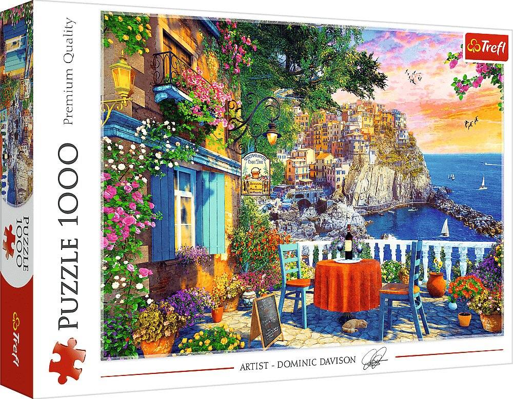 TREFL Puzzle Ansicht von Cinque Terre 1000 Teile