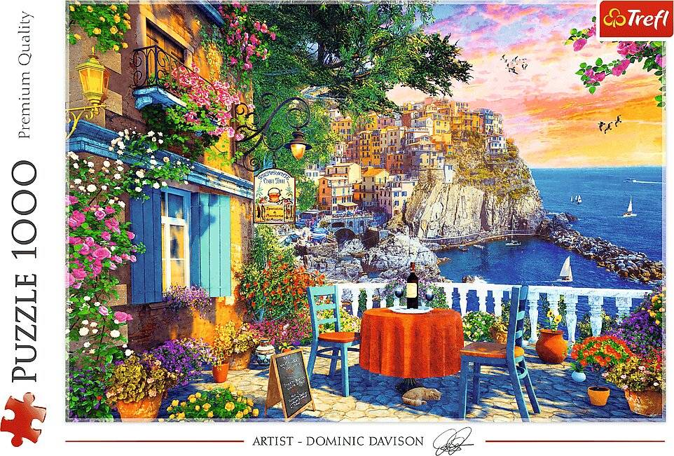 TREFL Puzzle Ansicht von Cinque Terre 1000 Teile