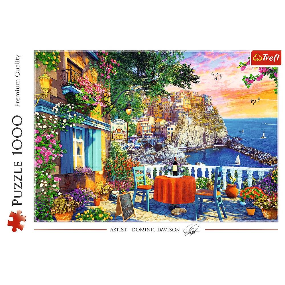 Trefl, Blick auf die Cinque Terre, 1000 Teile Puzzle