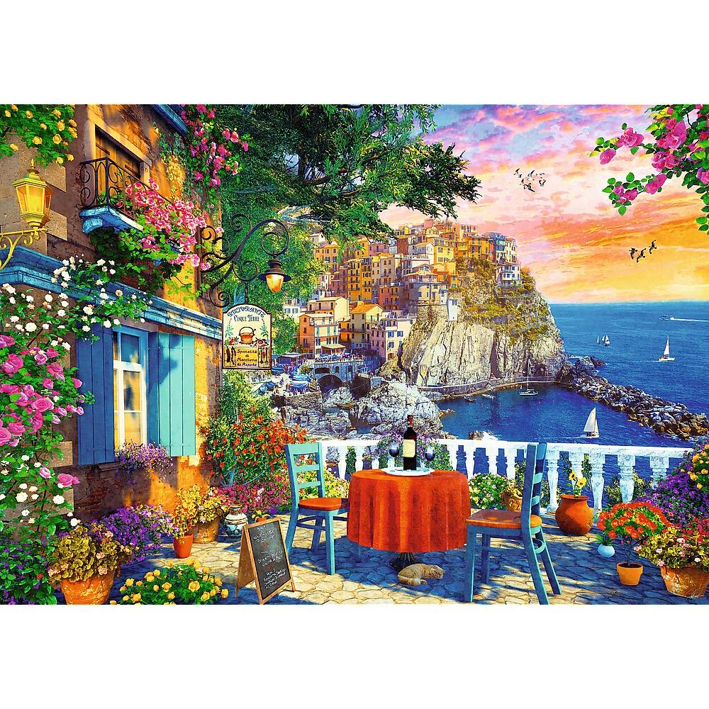 Trefl, Blick auf die Cinque Terre, 1000 Teile Puzzle