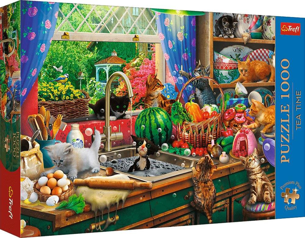 TREFL Puzzle Premium Plus Tea Time: Die abweichenden Wurzeln1000 Teile