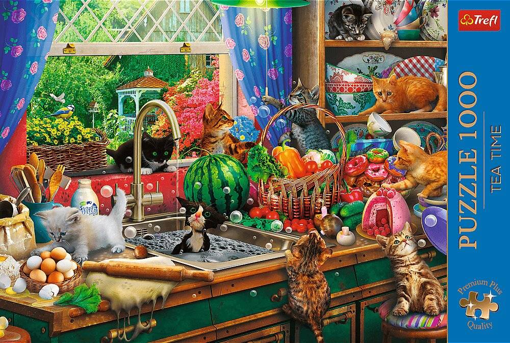 TREFL Puzzle Premium Plus Tea Time: Die abweichenden Wurzeln1000 Teile
