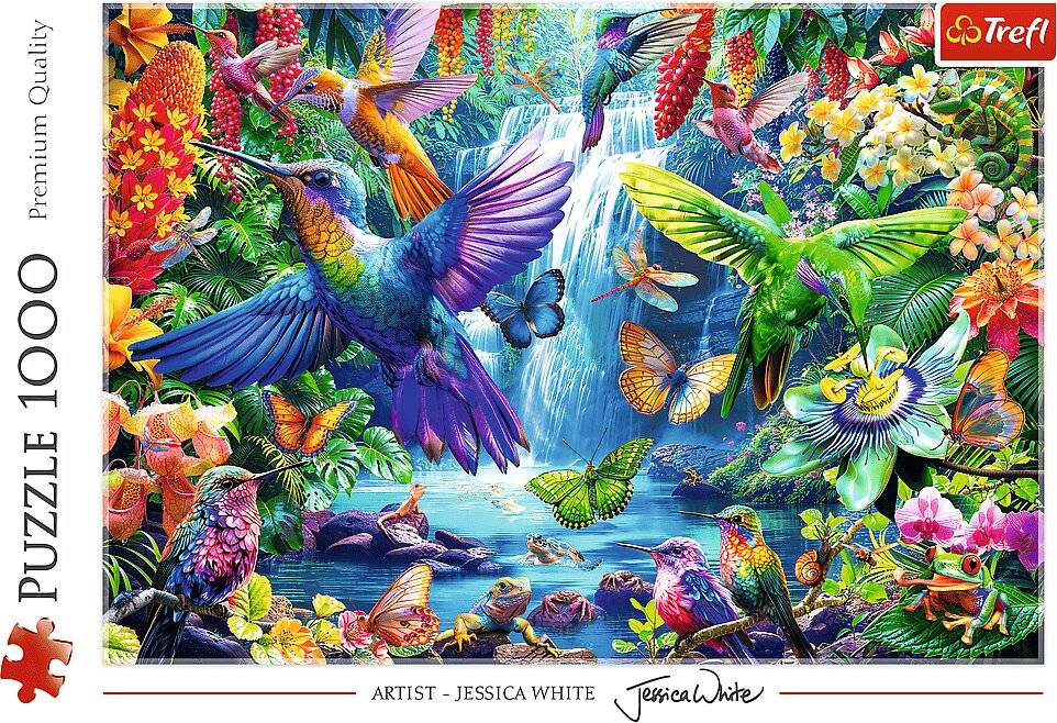TREFL Tropical Hummingbirds Puzzle 1000 Teile