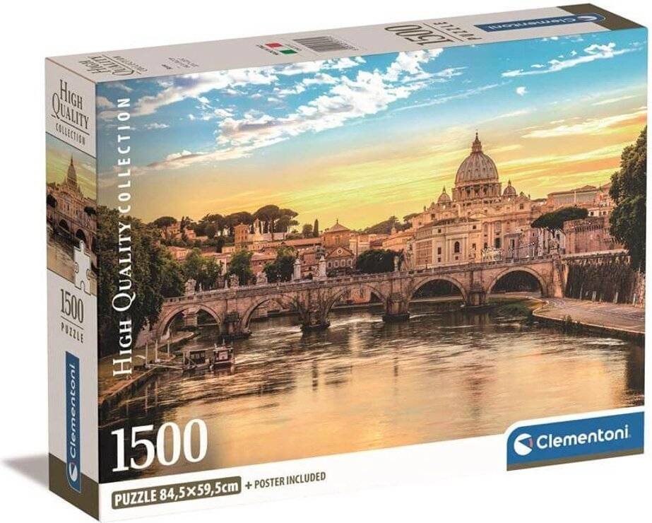 CLEMENTONI Puzzle Rom 1500 Teile